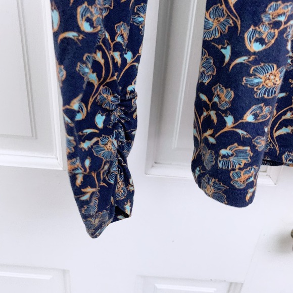 Sundance Winding Florals Turtleneck Top - Picture 4 of 8